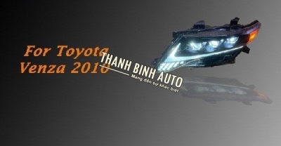 Bộ đèn pha độ nguyên bộ cho xe TOYOTA VENZA 2010